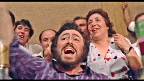 THE MASTER The life and career of famed opera tenor Luciano Pavarotti (center) is explored in director Ron Howard's new documentary, Pavarotti. - PHOTO COURTESY OF IMAGINE ENTERTAINMENT