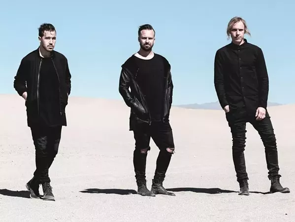 THEY COME FROM A CLUB DOWN UNDER Australian electronic dance trio Rüfüs du Soul plays the Avila Beach Golf Resort on July 18. - PHOTO COURTESY OF RÜFÜS DU SOUL