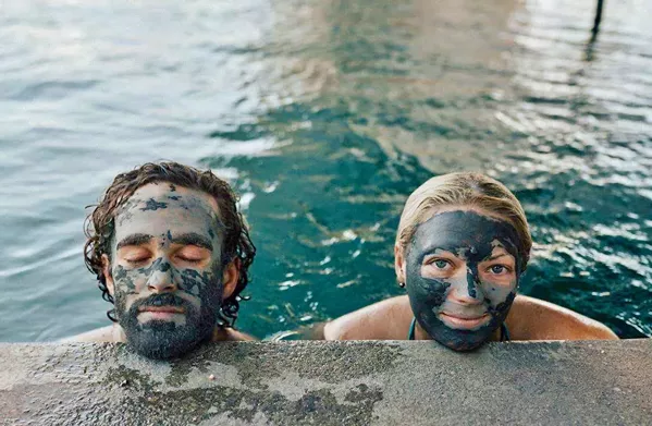 DO THE HIPPY-HIPPY SHAKE Get your music, yoga, and hot springs on at the Folk-n-Soak fest, July 26 to 28 at Franklin Hot Springs in Paso. - PHOTO COURTESY OF FOLK-N-SOAK