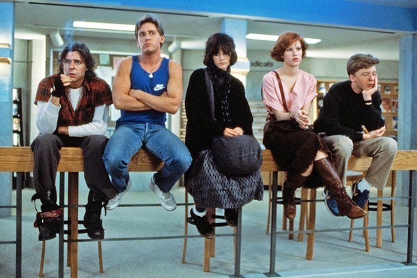 DON'T YOU FORGET ABOUT ME Flashback to the '80s with a one-night screening of the classic teen comedy-drama, The Breakfast Club, at the Fremont Theater, on Friday, Aug. 30, at 8 p.m. - PHOTO COURTESY OF UNIVERSAL PICTURES