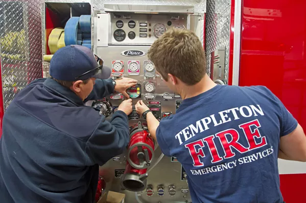 COVERAGE Unofficial results from the Templeton Community Services District special election show that residents are willing to fund their fire department. - FILE PHOTO BY JAYSON MELLOM