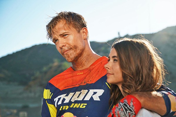 OFF-ROAD WARRIOR Former soldier Marshall Bennett (Michael Roark) becomes a competitive motocross racer after being medically discharged, in the sports drama, Bennett's War. - PHOTO COURTESY OF ESX ENTERTAINMENT