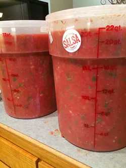 NEED ... MORE ... SALSA This is how much Best Ever Salsa my son Luke would eat if we let him. I make salsa from the tomatoes in my garden, but my youngest son will only eat the Twisselman Best Ever Salsa Company salsa over my homemade blend. - PHOTOS COURTESY OF KARLI TWISSELMAN