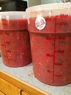 NEED ... MORE ... SALSA This is how much Best Ever Salsa my son Luke would eat if we let him. I make salsa from the tomatoes in my garden, but my youngest son will only eat the Twisselman Best Ever Salsa Company salsa over my homemade blend. - PHOTOS COURTESY OF KARLI TWISSELMAN