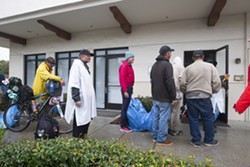 GROWING SERVICES In its efforts to expand services, including finding a permanent warming center, the 5 Cities Homeless Coalition purchased property to house new offices on Aug. 30. - FILE PHOTO BY JAYSON MELLOM