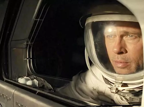 INTO THE ETHER In Ad Astra, Brad Pitt stars as astronaut Roy McBride, who ventures into space in search of his father, whose own space mission failed ... or did it? - PHOTO COURTESY OF NEW REGENCY PICTURES