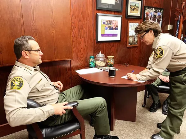 CLEAR RULES The SLO County Sheriff's Office is confident their policies regarding use-of-force align with the future implementation of Senate Bill 230. - PHOTO COURTESY OF THE SLO COUNTY SHERIFF'S OFFICE