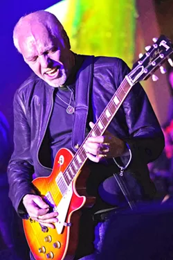 COME ALIVE Talking guitar master Peter Frampton plays the Vina Robles Amphitheatre on Oct. 3. - PHOTO COURTESY OF PETER FRAMPTON