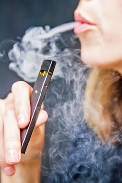 DRASTIC MEASURES In light of recent deaths and illnesses related to vaping and e-cigarettes, Arroyo Grande is considering an all-out ban on the sale of the products. - FILE PHOTO BY JAYSON MELLOM