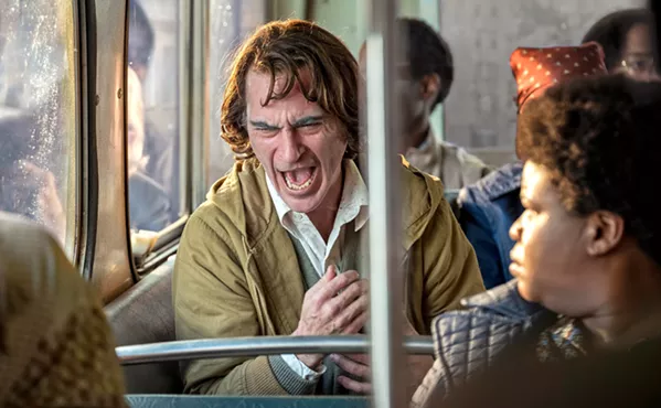 DESCENT INTO MADNESS After being rejected by society, Arthur Fleck (Joaquin Phoenix) becomes Joker, Batman's future archnemesis, in this dark and disturbing origin story. - PHOTOS COURTESY OF BRON STUDIOS