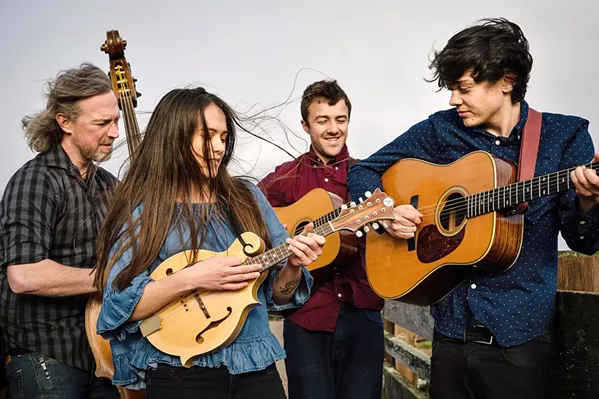 AMERICANA AJ Lee & Blue Summit play a couple SLOfolks shows this weekend at Coalesce Bookstore on Oct. 25, and at Castoro Cellars on Oct. 26. - PHOTO COURTESY OF AJ LEE & BLUE SUMMIT