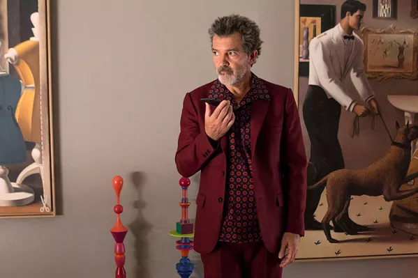 REFLECTION A film director (Antonio Banderas) reflects on his life, in Pedro Almodóvar's newest, Pain and Glory, screening exclusively at The Palm Theatre. - PHOTO COURTESY OF CANAL+
