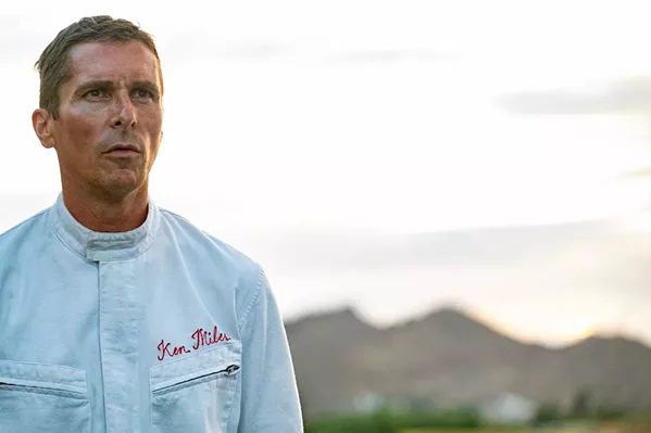 UNTHINKABLE Race car driver Ken Miles (Christian Bale) must beat a Ferrari while driving a Ford in the 24 Hours of Le Mans race. - PHOTOS COURTESY OF TWENTIETH CENTURY FOX