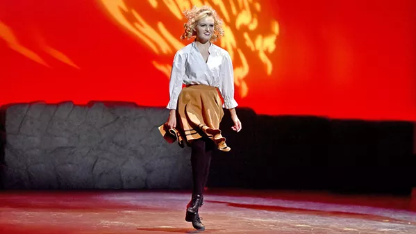CHRISTMAS, IRISH STYLE! Riverdance principal dancer Caterina Coyne is one of many performers appearing at the Clark Center's An Irish Christmas on Dec. 11. - PHOTO COURTESY OF CATERINA COYNE