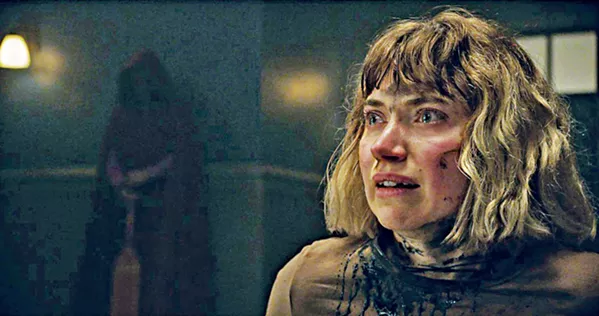 DECK THE HALLS Imogen Poots stars as Riley, a college co-ed stalked by a killer over Christmas break, in Black Christmas, screening exclusively at Park Cinemas. - PHOTO COURTESY OF UNIVERSAL PICTURES