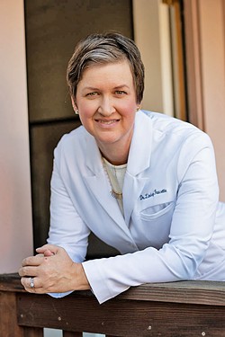 ALTERNATIVE ROUTE For the first time on the Central Coast, local osteopathic physician Dr. Lindsey Faucette opened a direct primary care practice. - PHOTO COURTESY OF DR. LINDSEY FAUCETTE