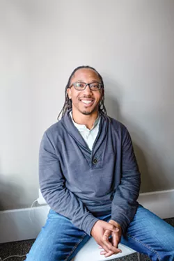EXPERIENCES Charles Bell, a portrait participant, said during his interview with Courtney Haile, "My presence ... working in the career that I am, and the way I appear ... I think that continues to educate the community on our culture and what we can accomplish." - PHOTO COURTESY OF RENODA CAMPBELL