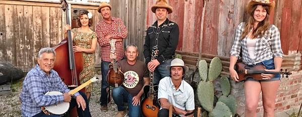 SHUCK YEAH! The Mother Corn Shuckers headline a three-band Valentine's Day show on Feb. 14, in the SLO Brew Rock Event Center. - PHOTO COURTESY OF THE MOTHER CORN SHUCKERS