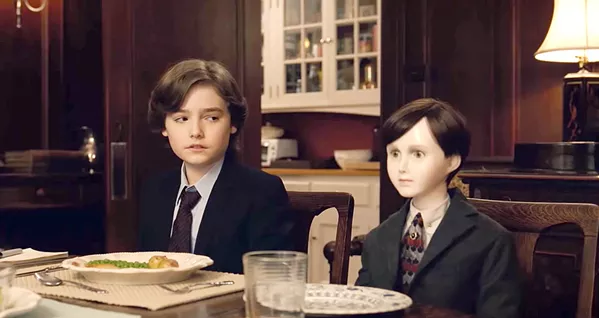 FRIENDS? Jude (Christopher Convery, left) befriends a lifelike doll, in the horror mystery Brahms: The Boy II. - PHOTO COURTESY OF STX ENTERTAINMENT
