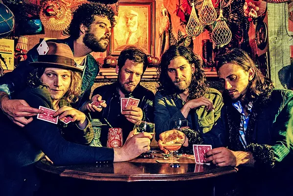 GOLD Bay Area rockers The Stone Foxes play a Numbskull and Good Medicine Presents show March 4, in The Siren. - PHOTO COURTESY OF STACI DEGAGNE