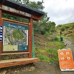 ENJOYING THE OUTDOORS Visitors can still enjoy open spaces and trails for the time being, as long as they maintain a 6-foot distance from others. - PHOTO COURTESY OF SLO PARKS AND RECREACTION INSTAGRAM