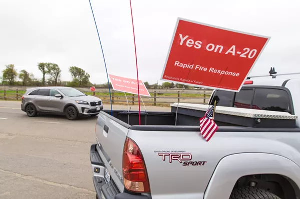 ANOTHER GO Oceano's proposed fire tax is getting a recount after primary election results showed it was 11 votes away from passing. - PHOTO BY JASON MELLOM