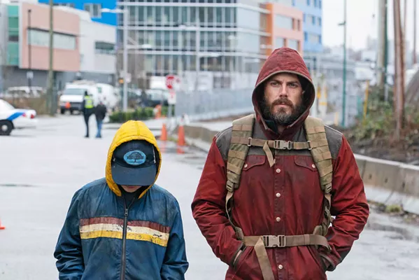 PATERNAL LOVE Rag (Anna Pniowsky, left) and her dad (writer-director Casey Affleck) try to survive in a dangerous world where half the population died a decade earlier, in Light of My Life. - PHOTO COURTESY OF BLACK BEAR PICTURES