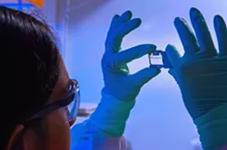 TESTING In March, SLO County ordered a high-capacity COVID-19 test machine to serve the region, but the federal government commandeered it and it's yet to be delivered. - PHOTO COURTESY OF THE CDC