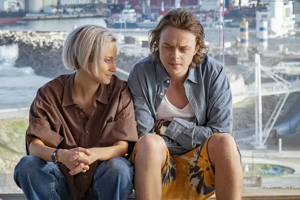 DESPERATE MEASURES In a bid to keep their family business afloat, Emma Lynwood (Andrea Risenborough) and her brother, Chris (Dane DeHaan), use their international freight company to transport a large shipment of cocaine from Mexico and into Italy, in the Amazon Prime TV series ZeroZeroZero. - PHOTO COURTESY OF BARTLEBYFILM