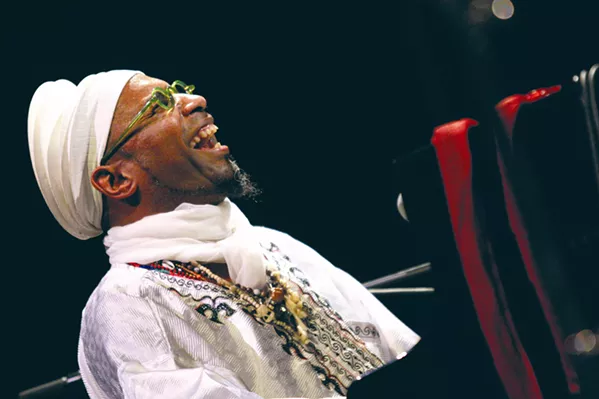 PAST BLAST This week, the SLO Jazz Federation added a 2003 Omar Sosa Afro-American Quintet concert to its YouTube channel. - PHOTO COURTESY OF OMAR SOSA