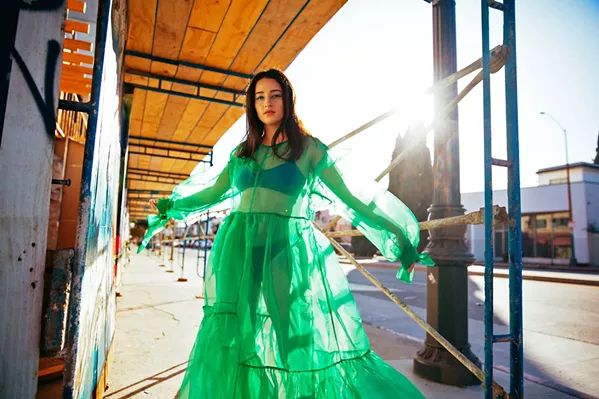 SINGING FOR SOMEONE'S SUPPER Sultry pop singer-songwriter Maeve Steele will livestream a benefit concert for the SLO Food Bank on July 29. - PHOTO COURTESY OF MAEVE STEELE