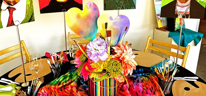 Studios on the Park transforms their annual fundraising luncheon into an art party for your home