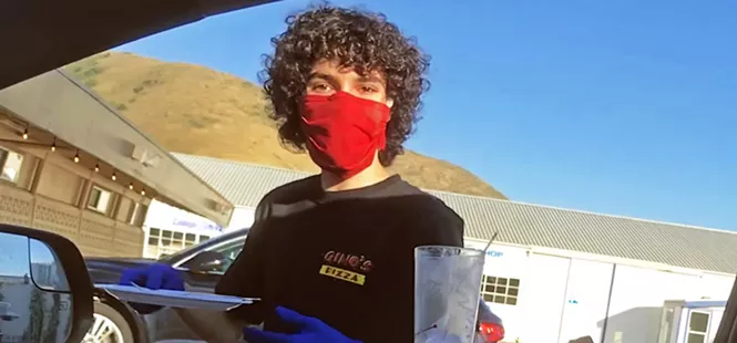 Gino's Pizza in SLO brings back carhop drive-in service