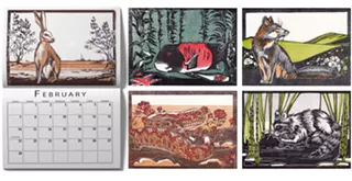 Local artists and photographers showcase their work through original 2021 calendars