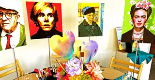 Studios on the Park transforms their annual fundraising luncheon into an art party for your home