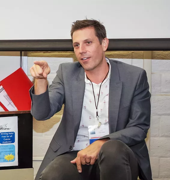 INDUSTRY LEADERS Ricky Roxburgh, an Emmy-winning Disney staff writer, is one of the many big names the Central Coast Writers Conference has on its virtual schedule this year. - PHOTO COURTESY OF CENTRAL COAST WRITERS CONFERENCE