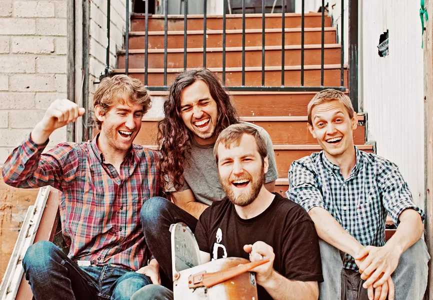 TUNE IT IN When Proxima Parada headlines the La Cuesta Ranch Oct. 31 drive-in show, the sound will be broadcast on FM radio, not from the stage. - PHOTO COURTESY OF PROXIMA PARADA