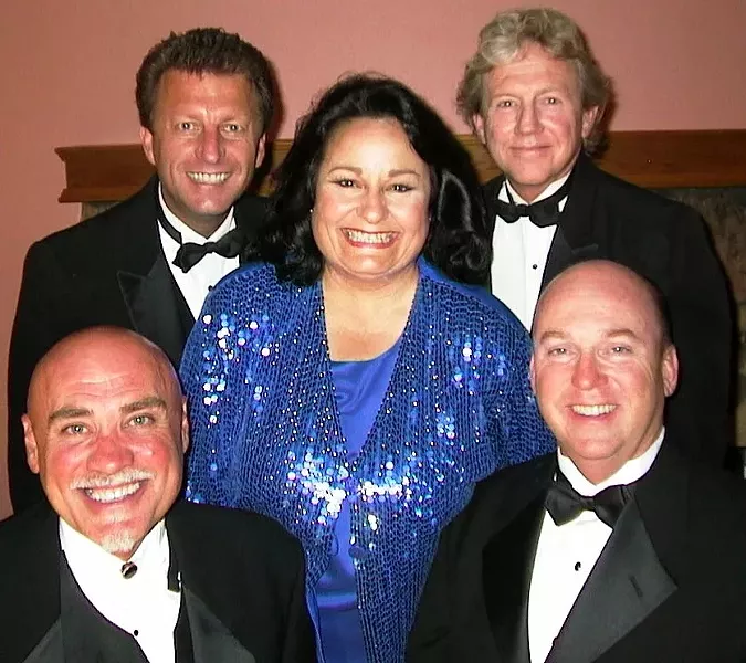 THEIR WAY : Member of the cast of Franks & Deans, a cabaret-style tribute to the music and style of Frank Sinatra and Dean Martin, perform June 6 at The Grange Hall. - PHOTO COURTESY OF FRANKS AND DEANS