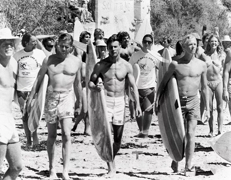 MAKING WAVES: This year’s Spotlight Award honors John Milius, the director of the surf film classic, 'Big Wednesday,' starring Jan-Michael Vincent, William Katt, and Gary Busey. - PHOTO COURTESY OF SLOIFF