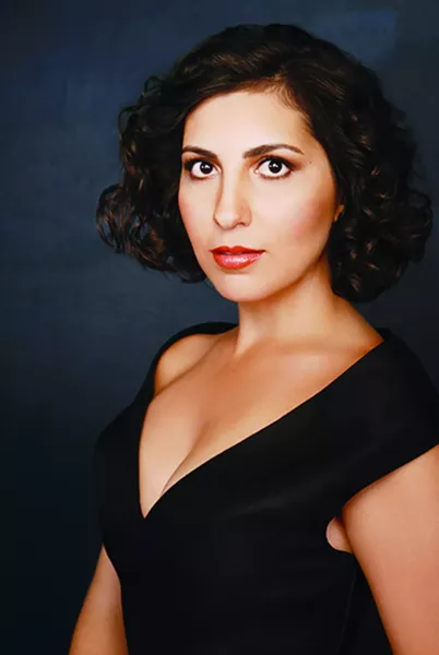 THE GYPSY: Karin Mushegain, pictured, sings the titular role in Carmen, a collaborative production directed by Ross Halper. - PHOTO COURTESY OF DANIEL KEPL