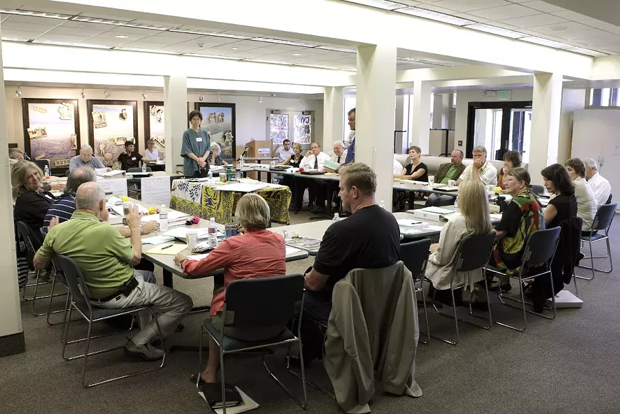 THE COUNCIL : The Leadership Council has been working on SLO County’s plan to end homelessness since January with the help of HomeBase, which was paid nearly $100,000 for its services. - PHOTO BY STEVE E. MILLER