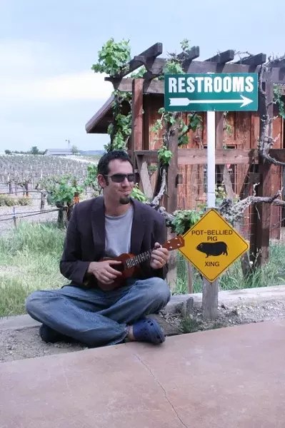 GOOD MUSIC, GOOD CAUSE: On June 7 at Castoro Cellars Winery, Brian Joseph (pictured) and Kathrin Shorr play a benefit show for Escuela del Rio, a day program for adults with developmental disabilities in North San Luis Obispo County. - PHOTO COURTESY OF BRIAN JOSEPH