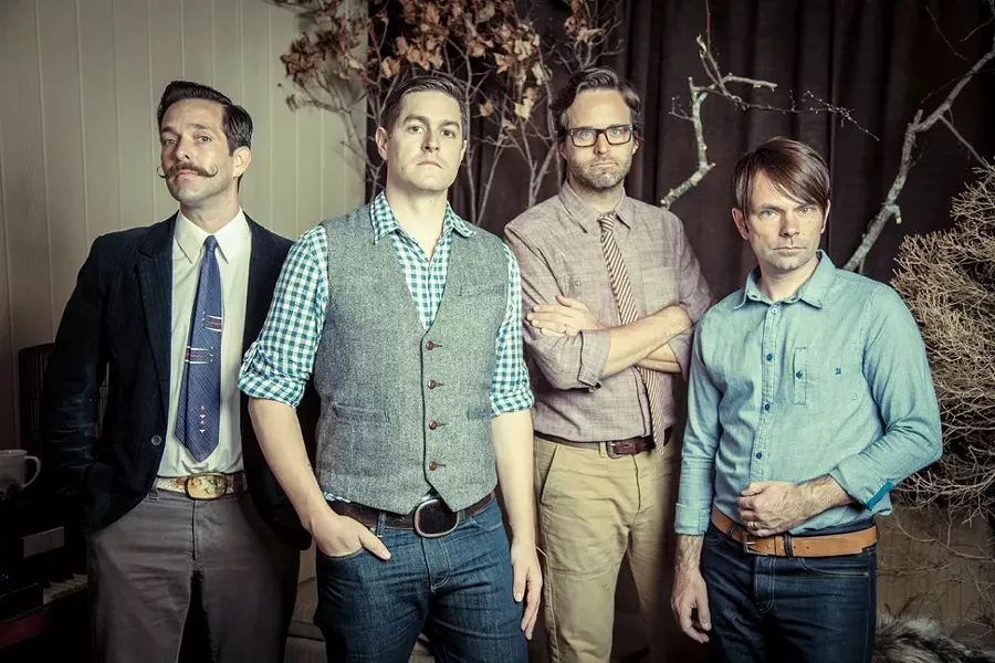 CREATIVE AS EVER: Three-time Grammy winners Jars of Clay come from Nashville to SLO Brew on Sept. 20. - PHOTO BY DAVID BRAUD