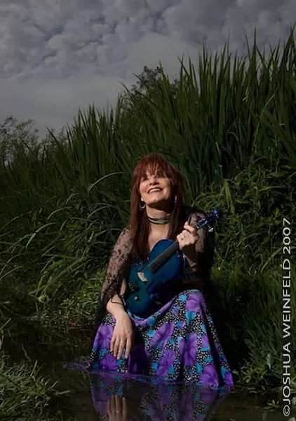 SWAMP WOMAN : Get your Cajun and Zydeco fix at the Clark Center when Lisa Haley and the Zydekats play the Clark Center on April 9. - PHOTO BY JOSHUA WEINFELD