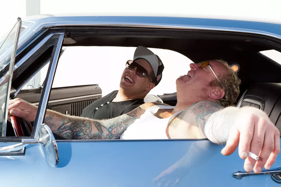 A NEW ERA : Sublime with Rome, featuring original Sublime member Eric Wilson and new singer Rome Ramirez, will bring infectious punk-reggae to Avila Beach Resort on July 24. - PHOTO COURTESY OF SUBLIME WITH ROME