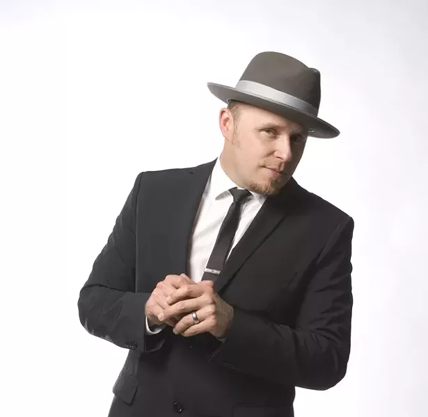 BLUES DUDE!: Up-and-coming blues singer, harmonica player, and songwriter John Németh (pictured) will be joined by Junior Watson on March 8 at the SLO Vets Hall. - PHOTO COURTESY OF JOHN NEMETH