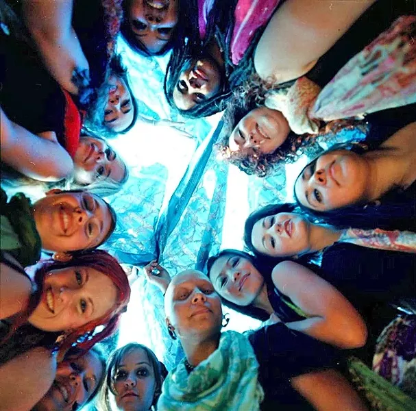 A MULTITUDE OF VOICES: Led by Alexandrah Love, a cappella ensemble Beautiful Chorus created original works specifically to accompany spoken word artist Rachel Kann. - PHOTO COURTESY OF BEAUTIFUL CHORUS