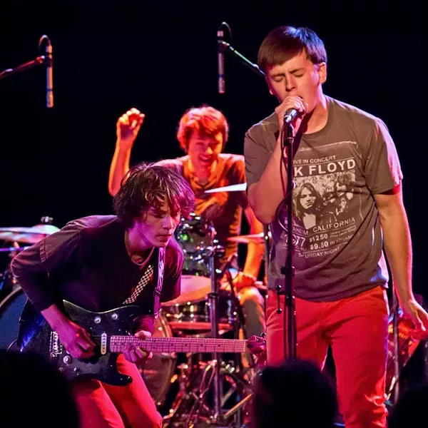 AH, YOUTH!: Hot, up-and-coming trio The Spaces Between play an album release party at SLO Tracks on Feb. 15. - PHOTO COURTESY OF THE SPACES BETWEEN