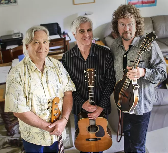 BLUEGRASSERS : The Hay Dudes bring their killer bluegrass to Shine Café on Aug. 8. - PHOTO COURTESY OF THE HAY DUDES