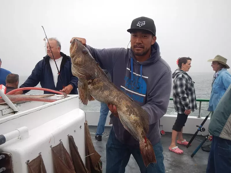 OCEAN FISHING AT VIRG'S LANDING: - PHOTO COURTESY OF VIRG’S LANDING